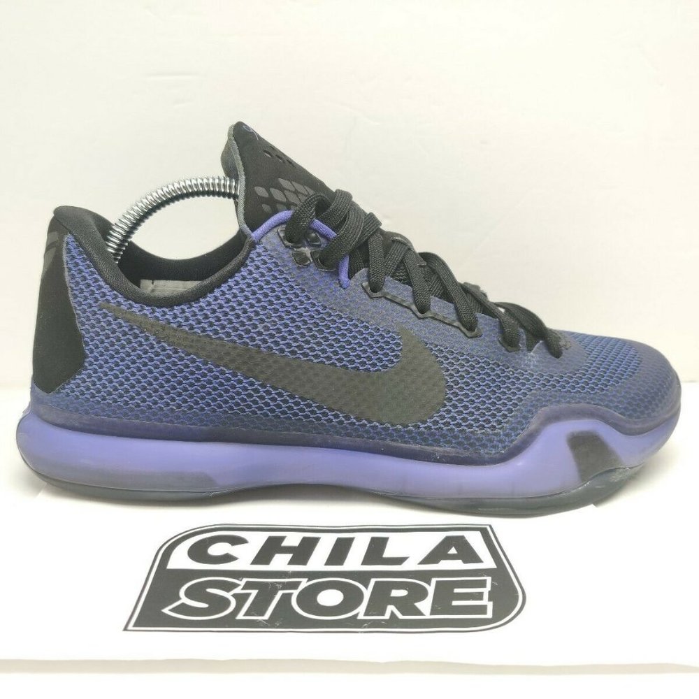 Kobe X Black Out Purple Persian Violet Size 8.5 70